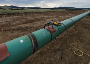 traveling pipline welder