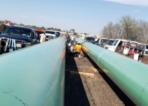 traveling pipline welder