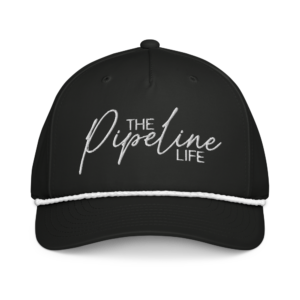 The Pipeline Life Old School Classic Rope Cap The Pipeline Life Old School Classic Rope Cap
